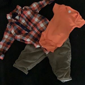 B4: Five 3 to 6 months outfits